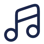 Music Note SVG Icon